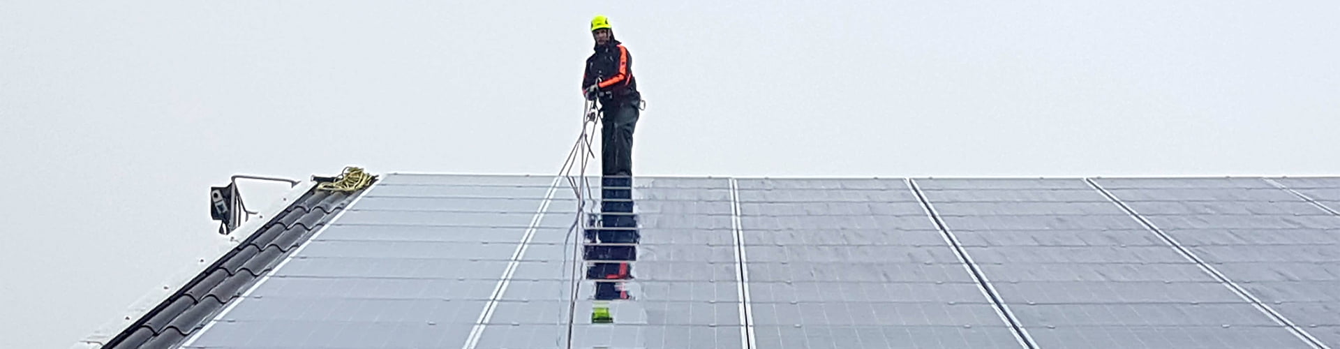 Zonnepaneel Reiniging - Veiligheid